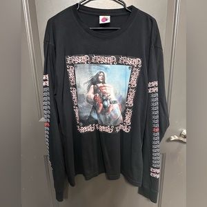 Bladee Drain Gang Spiderr Unisex XL Long-Sleeve Official Merch